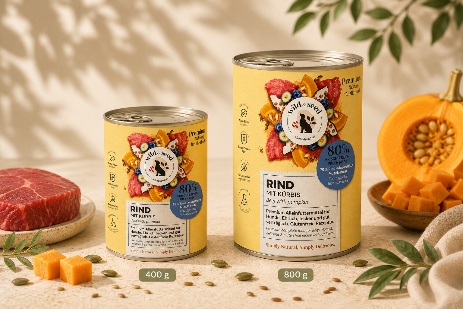 Wild & Seed Umido: alimentazione naturale completa