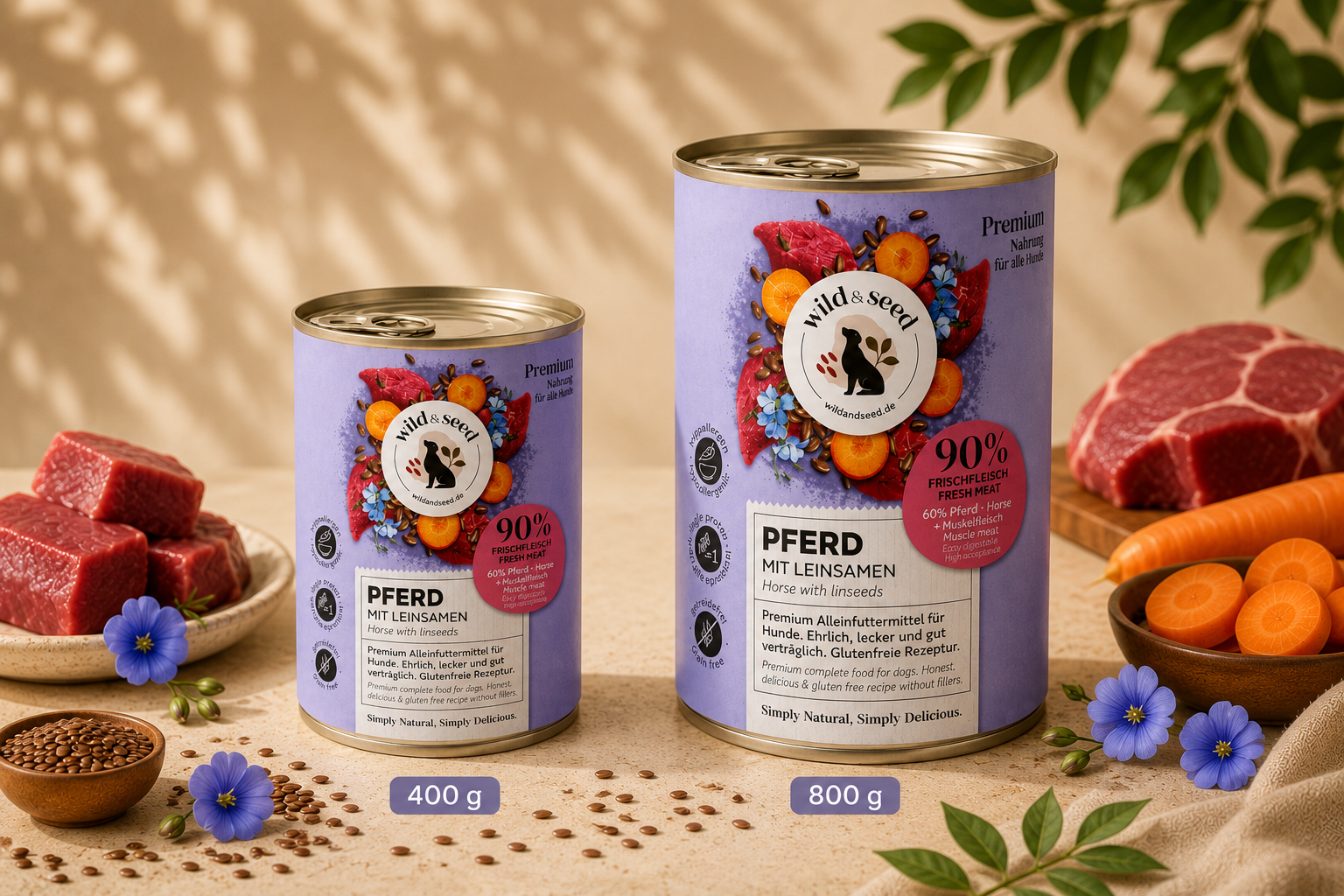 Wild & Seed Umido: alimentazione naturale completa