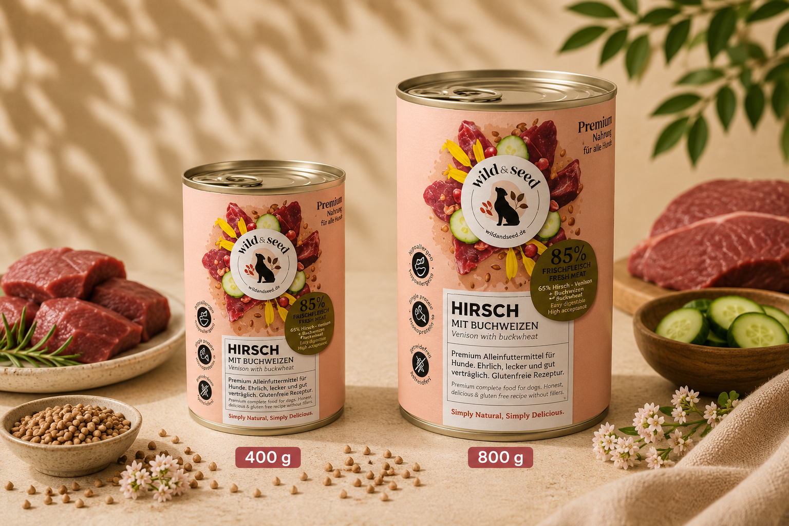 Wild & Seed Umido: alimentazione naturale completa