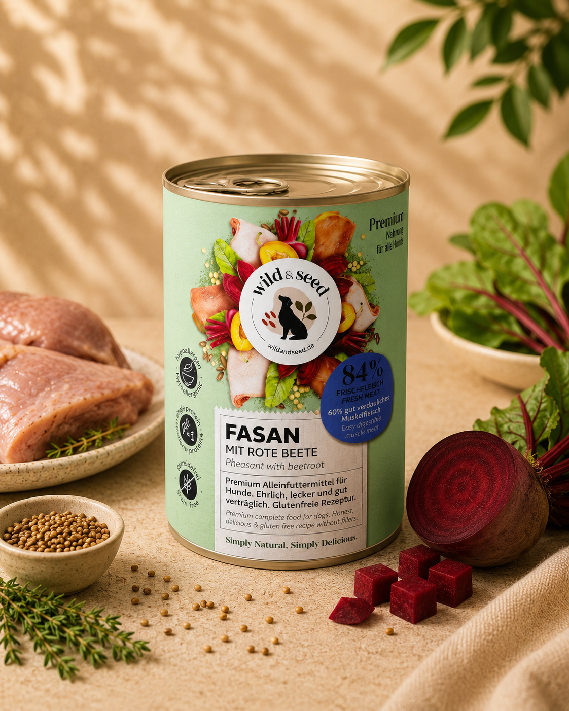 Wild & Seed Umido: alimentazione naturale completa