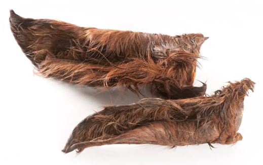 Orecchie Di Vitello Con Pelo - 4 Pezzi