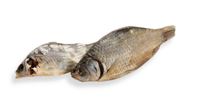 Carassio essiccato *100gr* (pesce d’acqua dolce) - pesce simile alla carpa